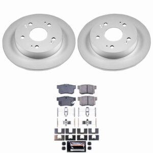 Power Stop 13-15 Acura ILX Rear Z23 Coated Brake Kit