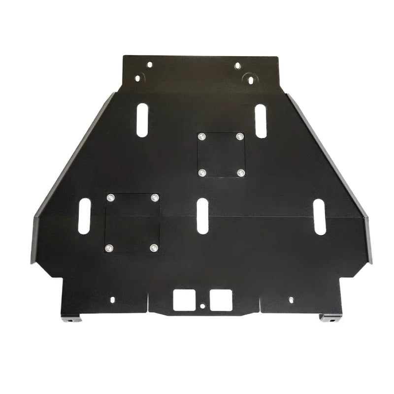 Cali Raised 2024+ Toyota Tacoma Transmission Skid Plate - Non-Hybrid / Steel / Powder Coat - product image
