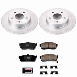 Power Stop 96-01 Infiniti I30 Rear Z23 Coated Brake Kit