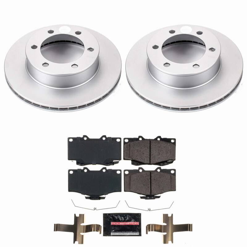 Power Stop 95-02 Toyota 4Runner Front Z23 Coated Brake Kit - product image