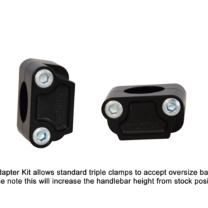 Vortex Racing Oversize Handle Bar Adapter- Black