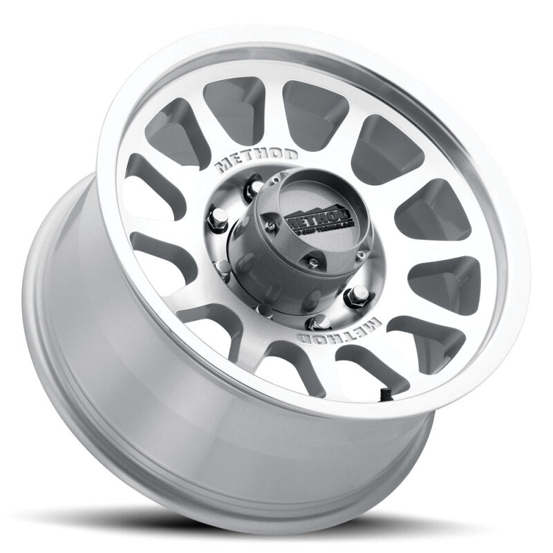Method MR703 Bead Grip 18x9 12mm Offset 8x180 130.81mm CB - Machined Clear Coat - product image