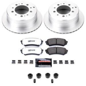 Power Stop 98-07 Lexus LX470 Rear Z36 Coated Truck & Tow Brake Kit