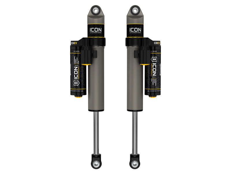 ICON 2021+ Ford F150 2WD 0-1in Lift Rear V.S. 2.5 Alum. Series Shocks Piggyback Res. w/ CDEV - Pair - product image