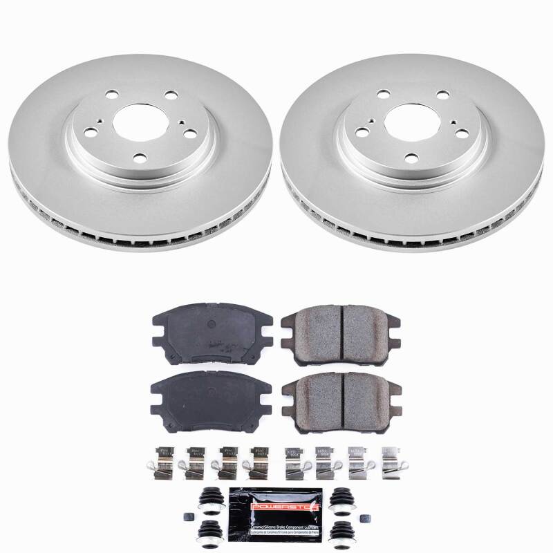 Power Stop 02-03 Lexus RX300 Front Z23 Coated Brake Kit - product image
