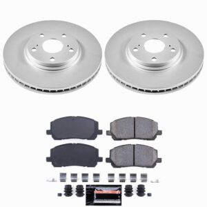 Power Stop 01-07 Toyota Highlander Front Z23 Coated Brake Kit
