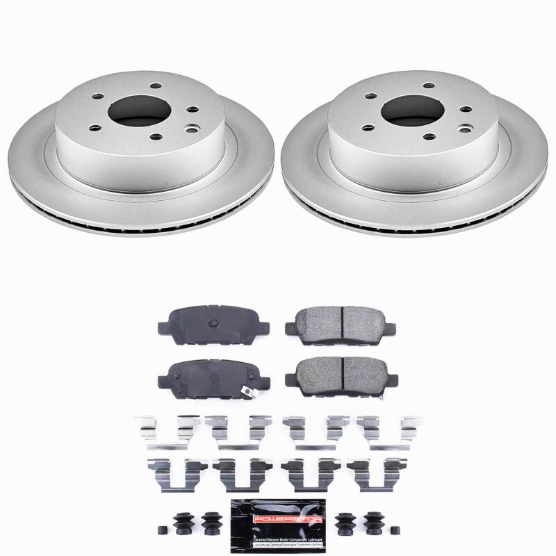 Power Stop 03-05 Infiniti G35 Rear Z23 Coated Brake Kit - product image