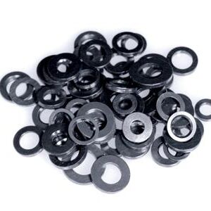 ARP 3/8 ID 7/8 OD Radiused Black Washers (2 pack)