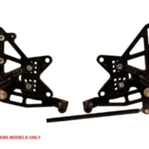 Vortex Racing 11-15 Kawasaki ZX-10R Ninja ZX1000 Rear Set- Black