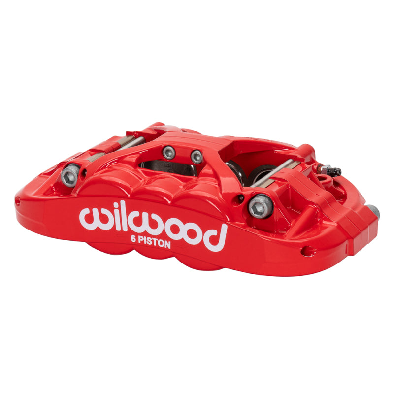 Wilwood XRS6R 1.75/1.25/1.25 1.10 Rotor L/H Caliper - Red - product image