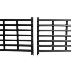 Gen-Y 19+ Dodge Ram 2500/3500 Defender 2 Outer Louver Panel for Headache Rack - Black
