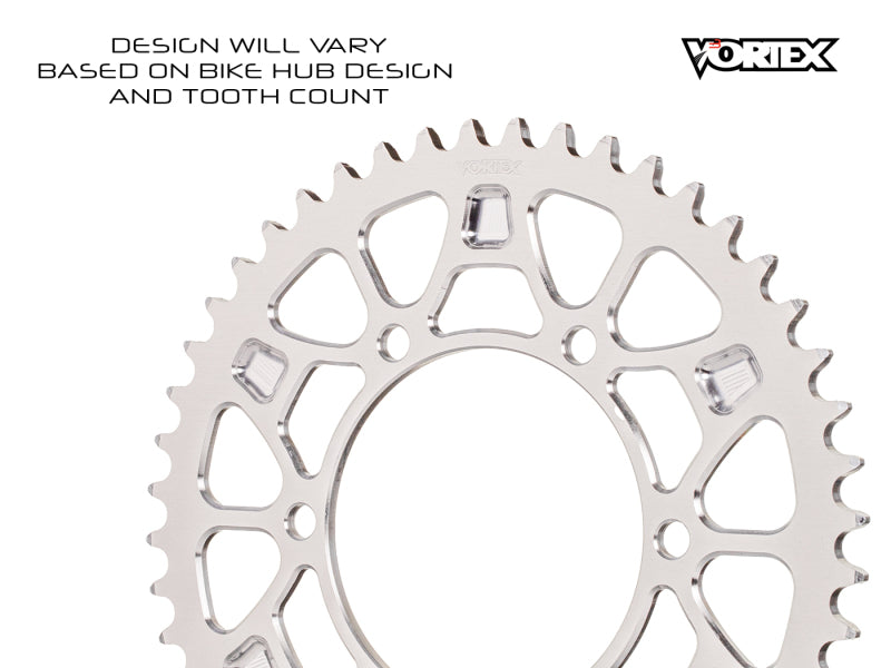 Vortex Racing V4 45 Tooth 520 Rear Sprocket - Silver - product image