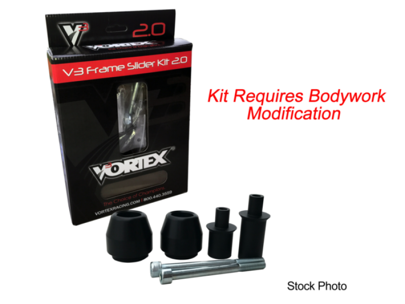 Vortex Racing 08-13 Ducati EVO 848 V.3 2.0 Frame Slider Kit- Modification Required - product image