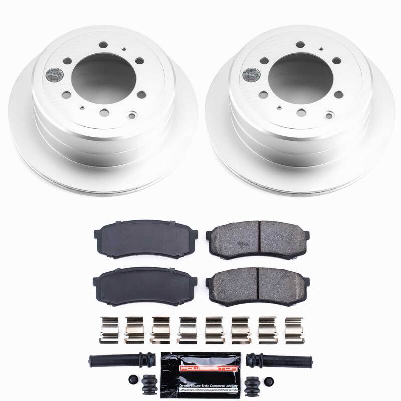 Power Stop 96-97 Lexus LX450 Rear Z23 Coated Brake Kit - product image