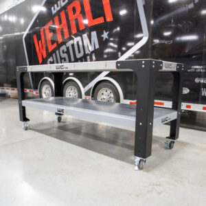 Wehrli Modular Steel Work Bench Top/Shelf Kit - 32in x 90in x .120in Thick (Raw Steel) - product image