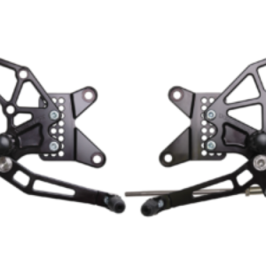 Vortex Racing 13-18 Kawasaki ZX636 Ninja ZX-6R Rear Set- Black