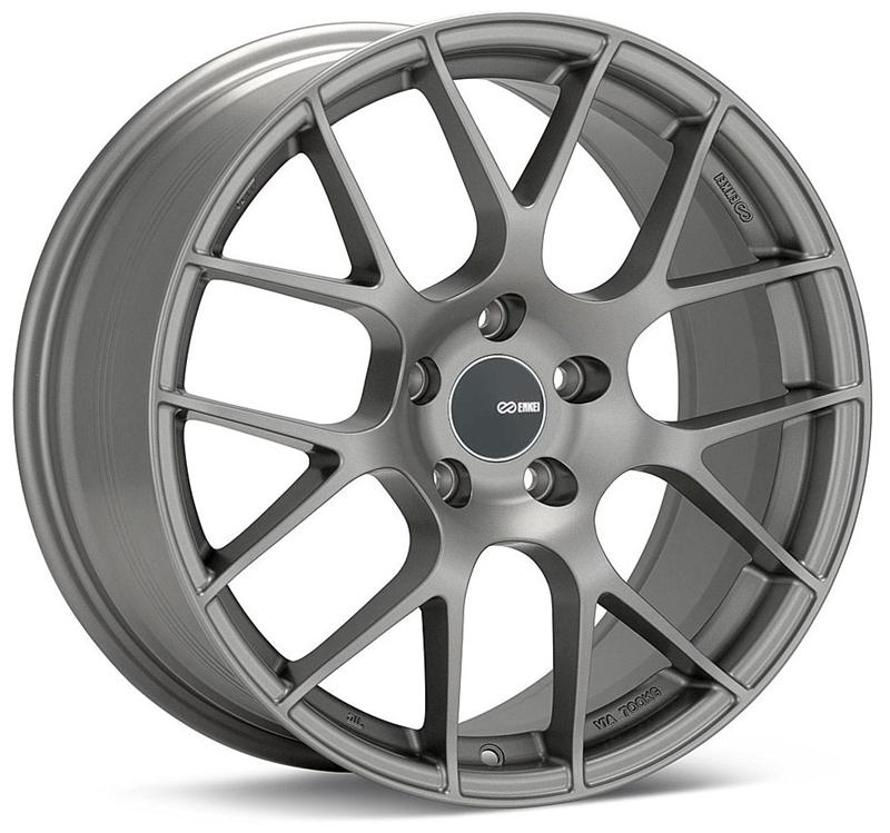 Enkei Raijin 19x8 5x112 35mm Offset 72.6mm Bore Gunmetal Wheel ** SPECIAL ORDER** - product image