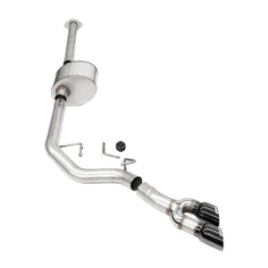 Corsa 15-20 Ford F-150 3.5L (157in WB) 3.0in Lightning Exit Catback w/ 3.5in Twin Black PVD Pro Tips