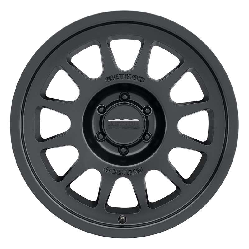 Method MR703 Bead Grip 18x9 12mm Offset 6x5.5 106.25mm CB - Matte Black - product image