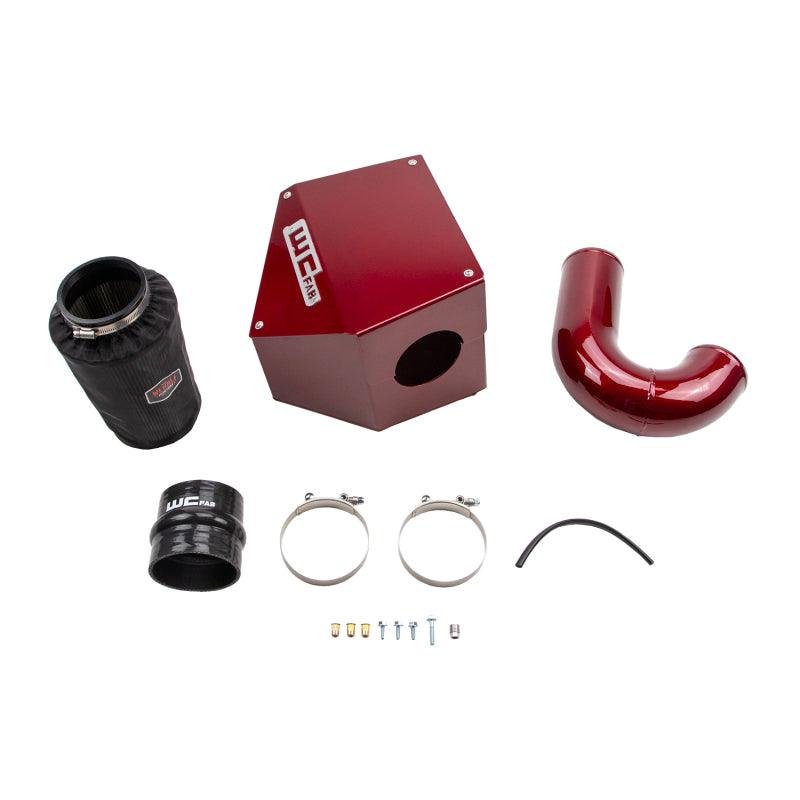Wehrli 98.5-02 Cummins 5.9L 4in Intake Kit - WCFab Red - product image