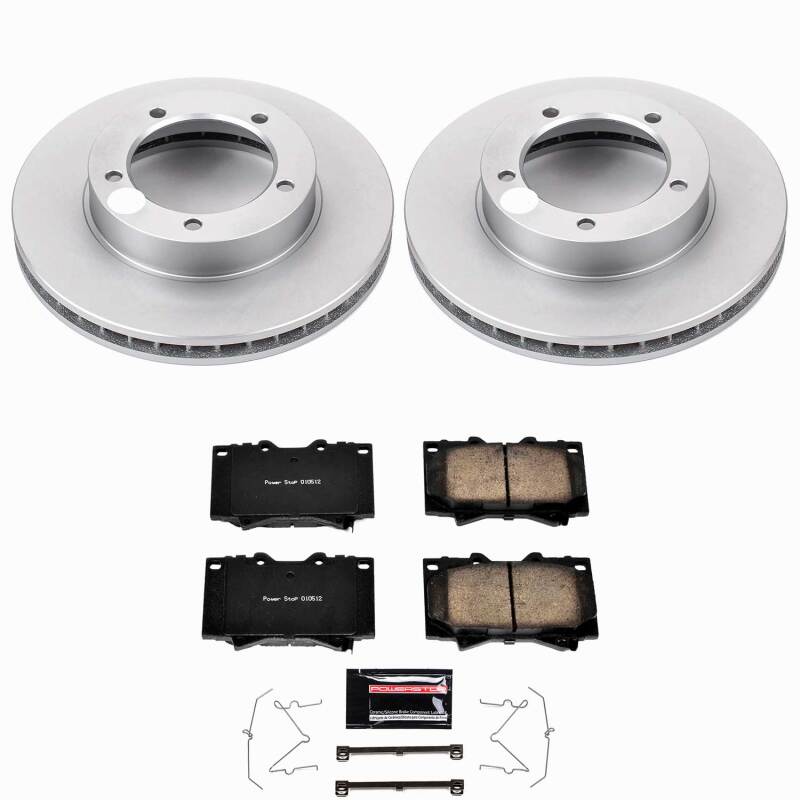 Power Stop 98-07 Lexus LX470 Front Z23 Coated Brake Kit - product image