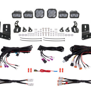 Diode Dynamics 21-25 Ford Bronco Stage Series Fog Pocket Kit - product image