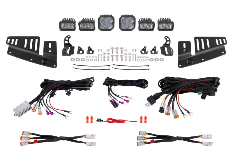 Diode Dynamics 21-25 Ford Bronco Stage Series Fog Pocket Kit - product image
