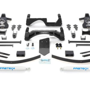 Fabtech 07-13 GM K1500 P/U w/o Autoride 4WD 6in Basic Sys w/Perf Shks