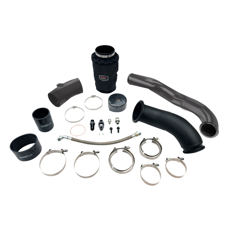 Wehrli 04.5-07 Cummins 5.9L S300 High Mount Turbo 2nd Gen Swap Kit - Flat Black - product image
