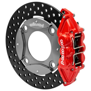 Wilwood kit rear UTV polaris rzr xp turbo 2016-21 11.25 rotor drilled red - product image
