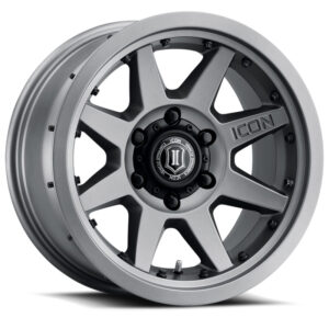 ICON Rebound Pro 17x8.5 / 5x5.5 / 0mm / 4.75in BS Titanium Wheel
