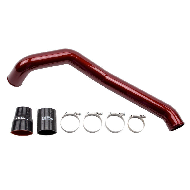 Wehrli 04.5-10 GM Duramax LLY/LBZ/LMM Driver Side 3in Intercooler Pipe - Sparkle Copper - product image