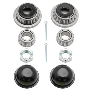 Wilwood kit 2-PK bearing seal LOCKNUT/CAP 55-57 chevy pro spindle - product image