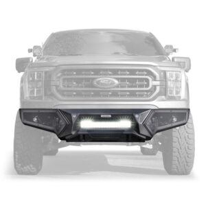 Go Rhino 21-23 Ford F-150 (4dr) Element Front Bumper w/ Power Bar - Tex. Blk - product image