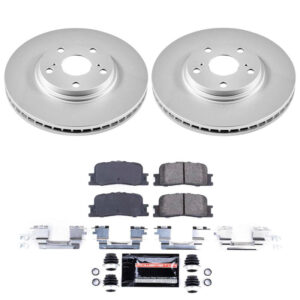 Power Stop 02-03 Lexus ES300 Front Z23 Coated Brake Kit