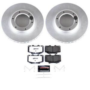 Power Stop 96-97 Lexus LX450 Front Z36 Coated Truck & Tow Brake Kit