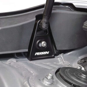 PERRIN 15+ Subaru WRX/STI High-Lift Hood Brackets (Black)
