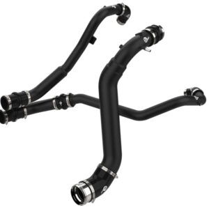 aFe BladeRunner Aluminum Hot and Cold Charge Pipe Kit Black Ford F-150 24-26 V6-2.7L (tt) - product image