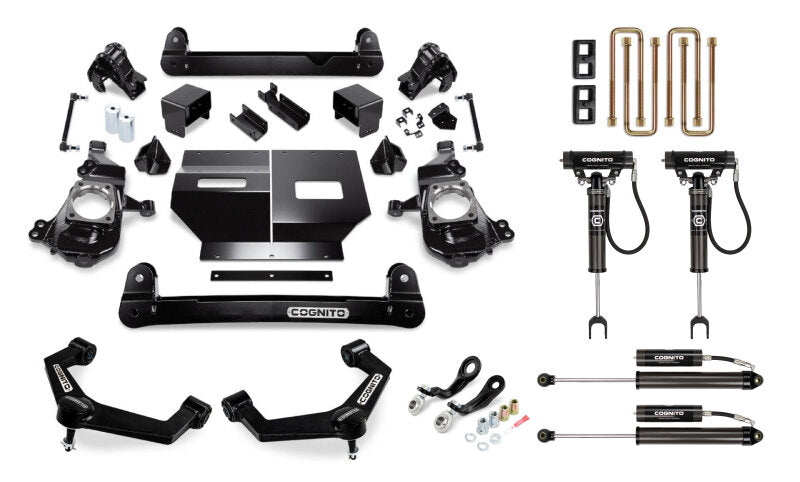 Cognito 2020+ GM 2500/3500 2WD/4WD 4in Performance Lift Kit w/ Cognito 2.0 RR Shocks & SM Series UCA - product image