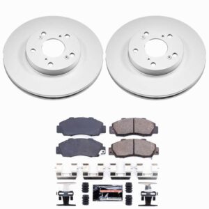 Power Stop 98-02 Honda Accord Front Z23 Coated Brake Kit