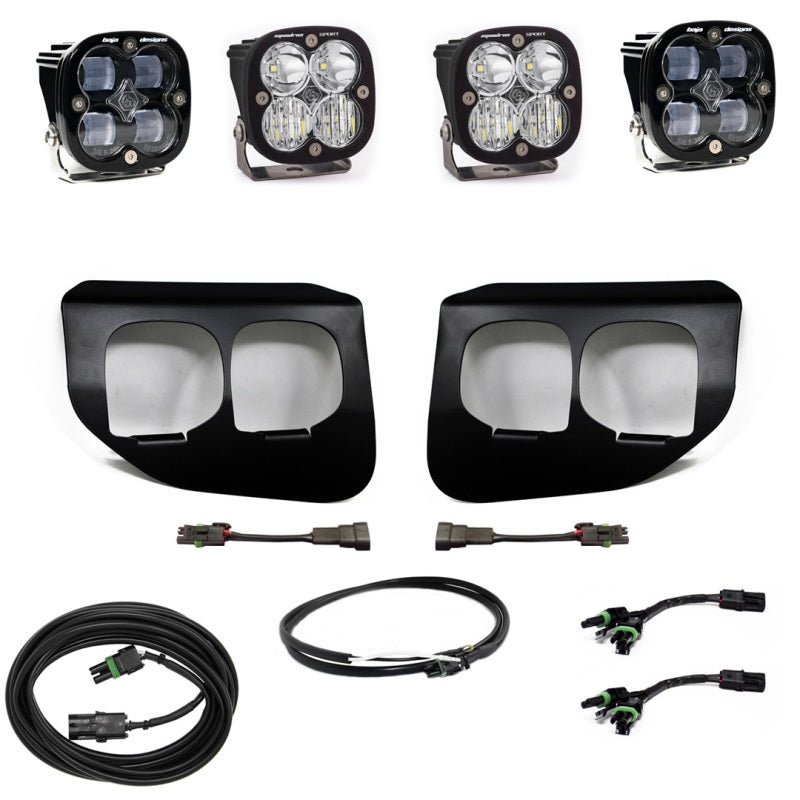 Baja Designs Ford Super Duty (20-On) Fog Lights Dual FPK SAE/Sport DC Baja Designs w/Upfitter - product image