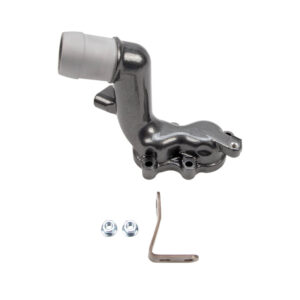 Wehrli GM Duramax LML Thermostat Housing - Bengal Silver