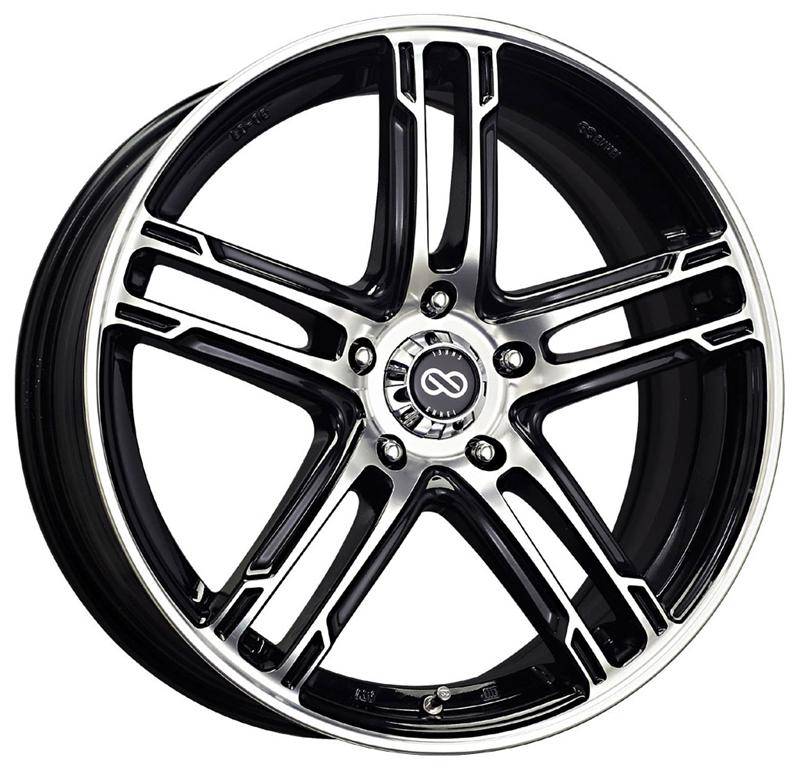 Enkei FD-05 18X7.5 5x114.3 53mm Offset 72.6mm Bore Matte Black Wheel (MOQ 40) - product image