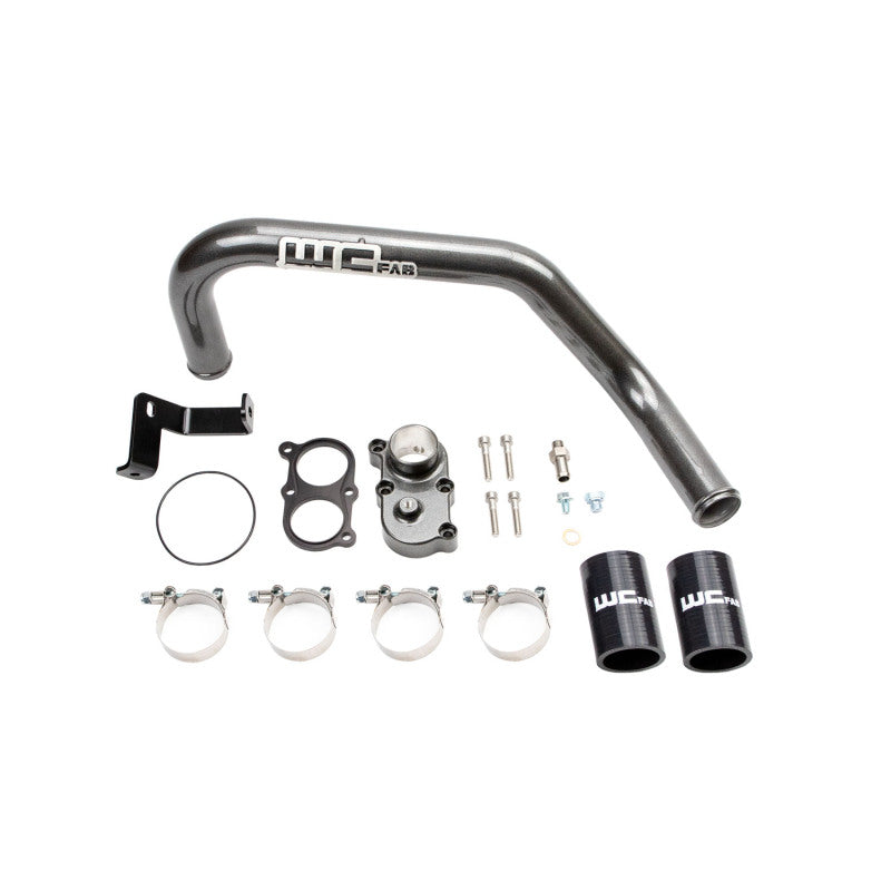 Wehrli 06-10 GM Duramax LBZ/LMM (Dual CP3) Thermostat Housing Kit - Candy Red - product image