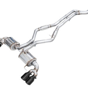 AWE Tuning 22-26 BMW M240i (G42) Touring Edition Exhaust - Diamond Black Tips