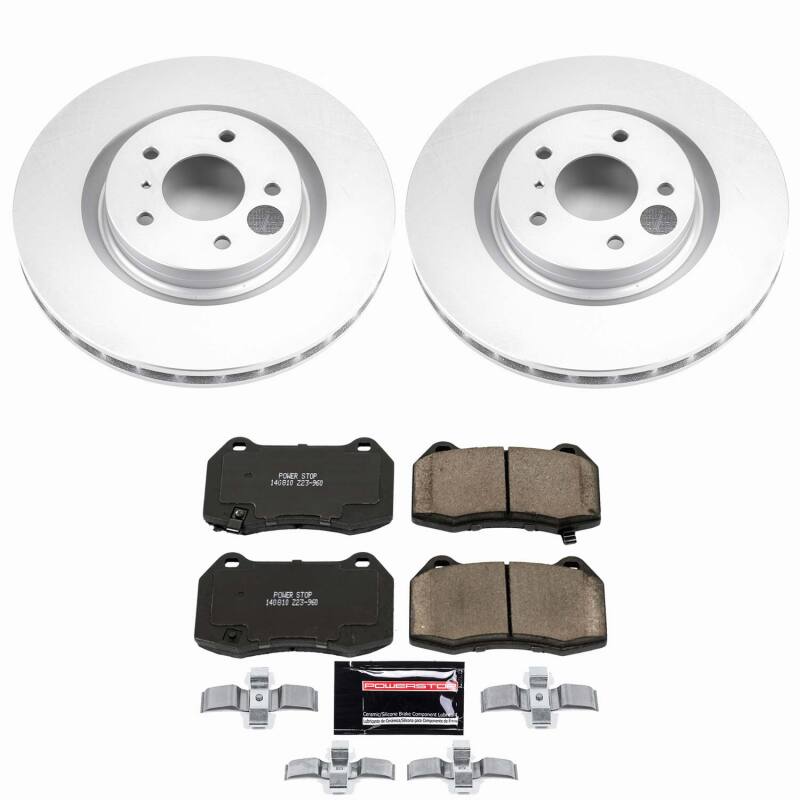 Power Stop 03-04 Infiniti G35 Front Z23 Coated Brake Kit - product image