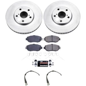 Power Stop 93-94 Lexus LS400 Front Z23 Coated Brake Kit