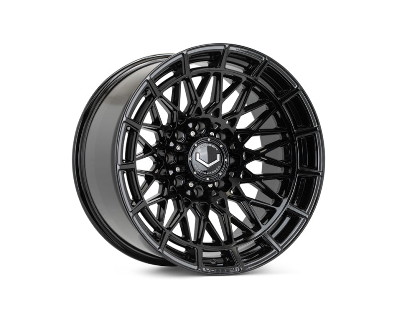 Vossen HFX-3 20x10 - 8x180 - ET18 - Super Deep Face - 124.3 - Gloss Black Wheel - product image