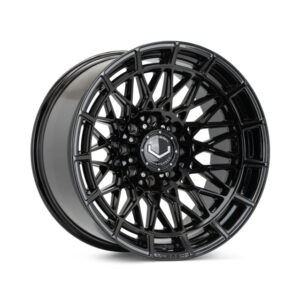 Vossen HFX-3 20x10 - 8x165.1 - ET18 - Super Deep Face - 125.1 - Gloss Black Wheel