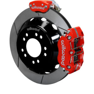 Wilwood kit rear FFR DPR/MC4 IRS 8.8 t-bird 12.88X.81 GT W/LINES red